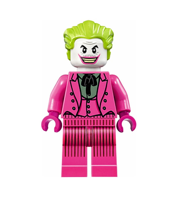 Lego The Joker 76052 Dark Pink Suit Classic TV Series Super Heroes Minifigure