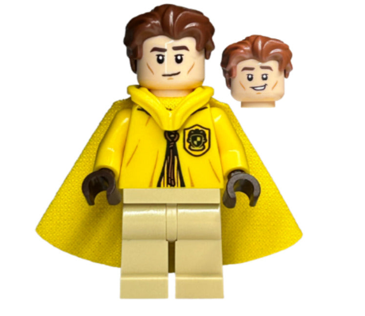 Lego Cedric Diggory 76416 Yellow Hufflepuff Uniform Harry Potter Minifigure