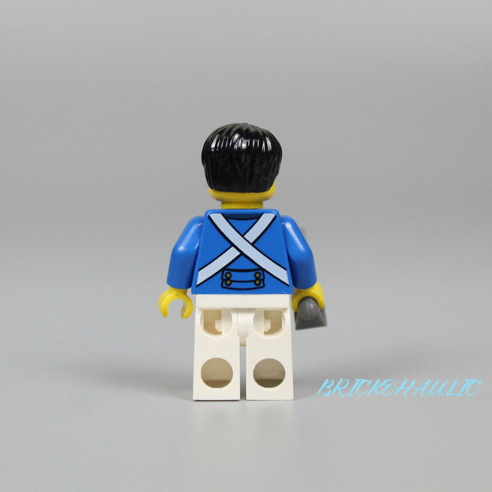 Lego Bluecoat Soldier 6, 40158 Cheek Lines Black Hair Pirates III Minifigure