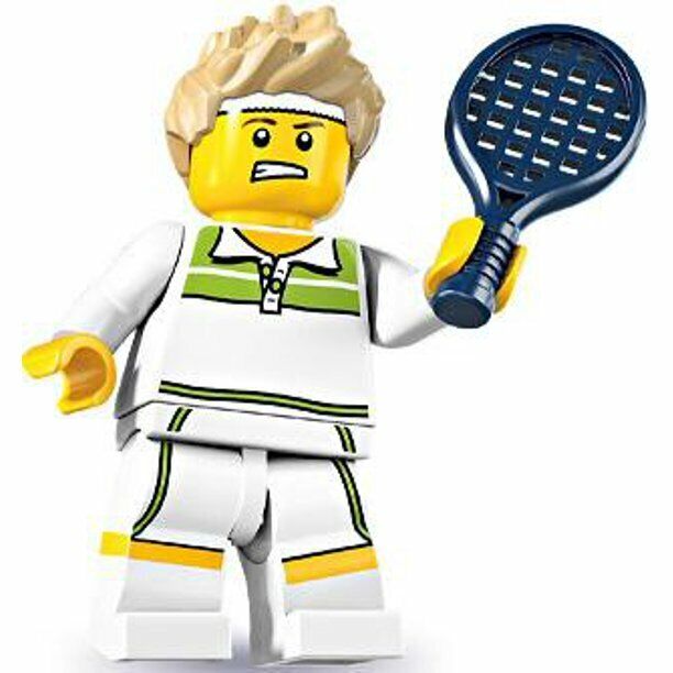 Lego Tennis Ace 8831 Collectible Series 7 Minifigures