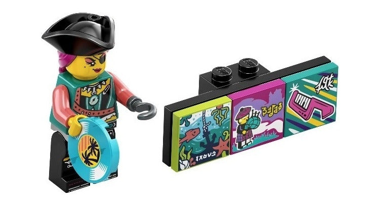 Lego DJ Captain 43108 Bandmates Series 2 Vidiyo Minifigure