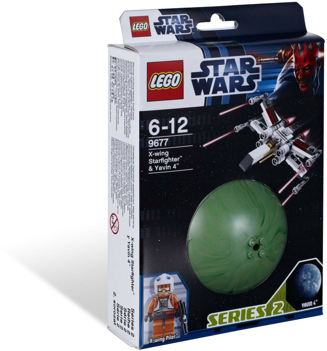 Lego X-wing Starfighter & Yavin 4 9677 Star Wars Episode 4/5/6 Set