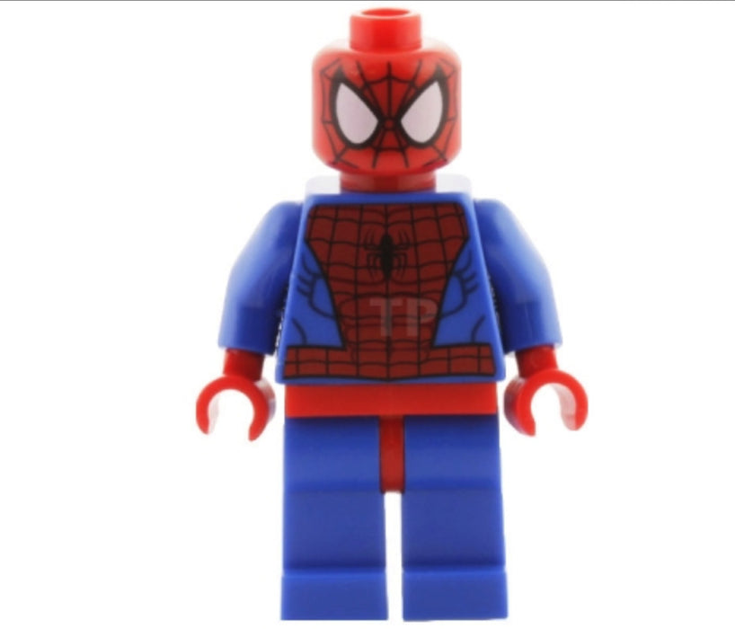 Lego Spider-Man 10687 10665 Black Web Pattern, Red Hips Super Heroes Minifigure