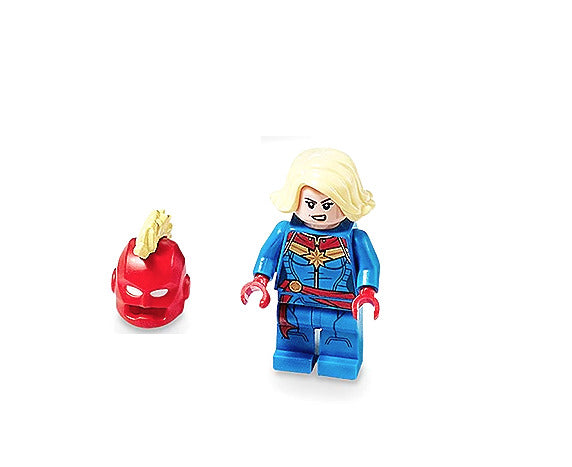 Lego Captain Marvel 76152 Bright Light Yellow Hair Super Heroes Minifigure