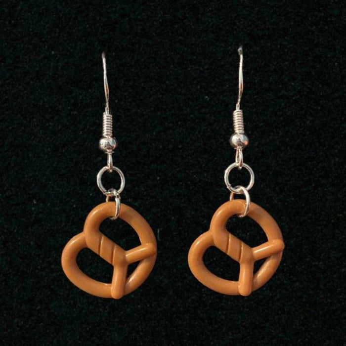 Brickohaulic Pretzel Earrings Handmade with LEGO® Bricks Parts