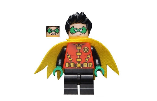 Lego Robin with Motorcycle Bike 76159 212114 Batman II Super Heroes Minifigure