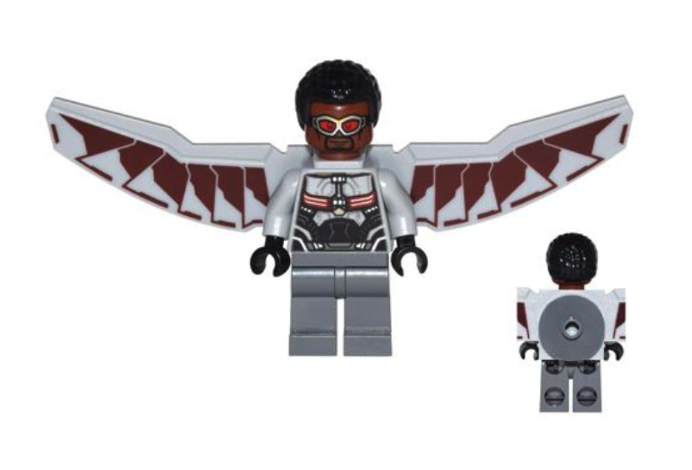 Lego Falcon 76050 Gray Red Wings Civil War Avengers Super Heroes Minifigure