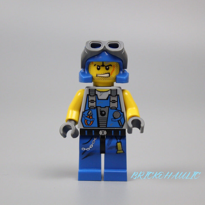 Lego Power Miner 8963 Rex, Goggles Rock Wrecker Power Miners Minifigure