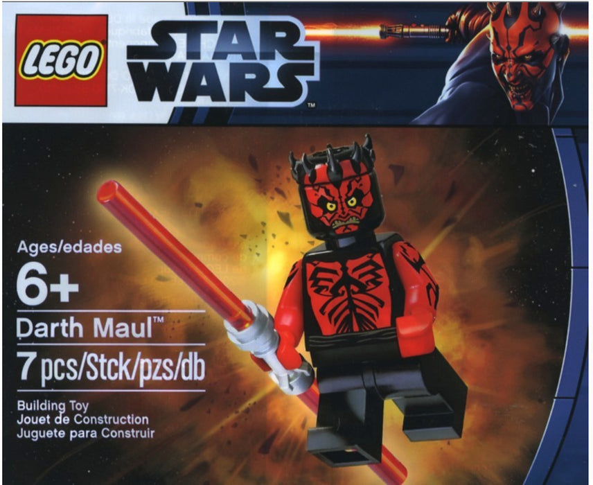 Lego Darth Maul 5000062 Printed Red Arms Polybag Star Wars Minifigure New Sealed