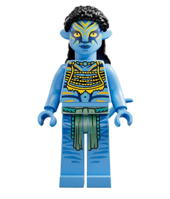 Lego Neytiri 75571 Yellow Armor and War Paint Avatar Minifigure