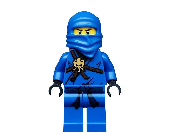 Lego Jay 2506 2263 2259 The Golden Weapons Ninjago Minifigure