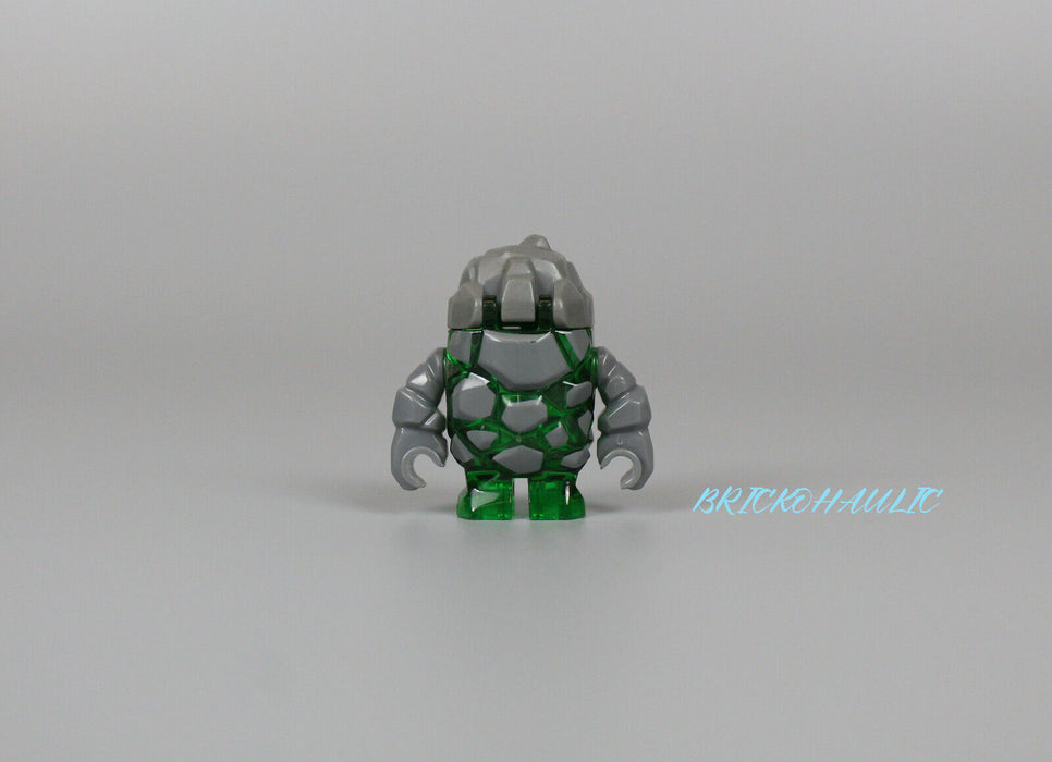 Lego Rock Monster 8957 Boulderax Trans-Green Power Miners Minifigure