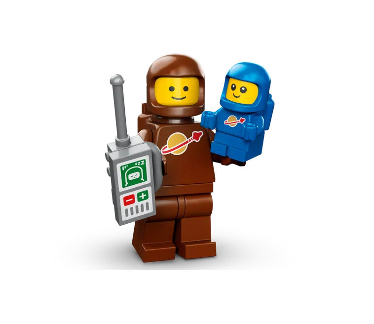 Lego Brown Astronaut and Spacebaby 71037 Collectible Series 24 Minifigure