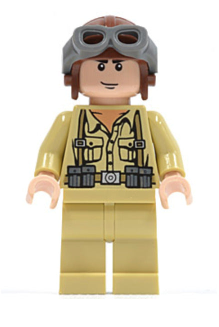 Lego German Soldier 5 7683 7198 Indiana Jones Minifigure