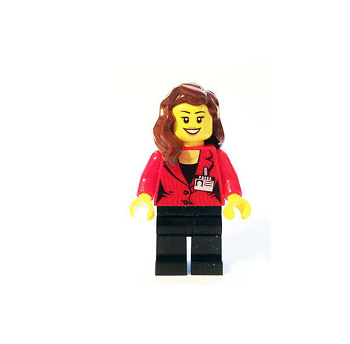 Lego Press Woman / Reporter 75912  Speed Champions Minifigure