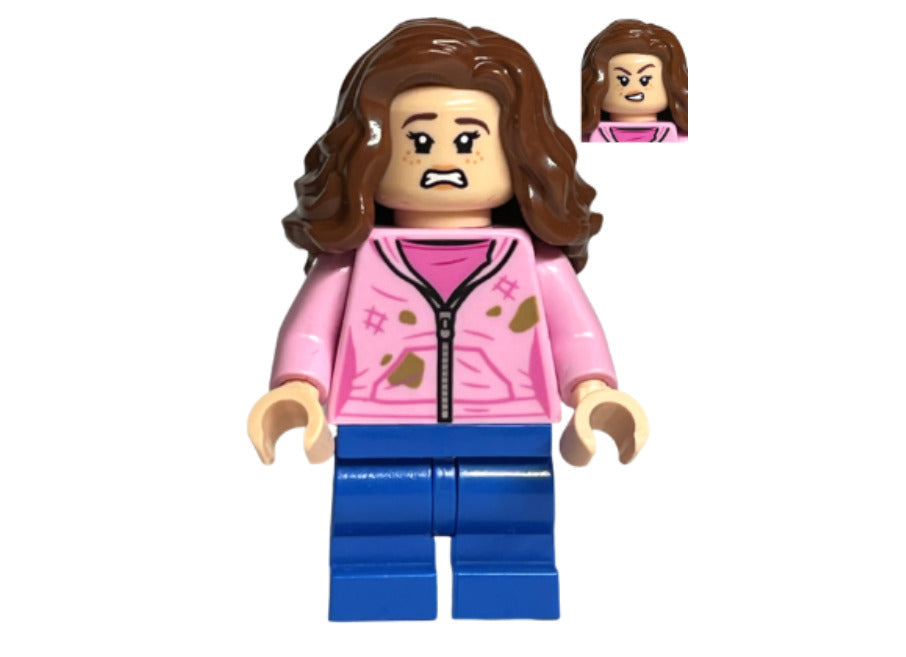 Lego Hermione Granger 76401 Bright Pink Jacket Angry Harry Potter Minifigure