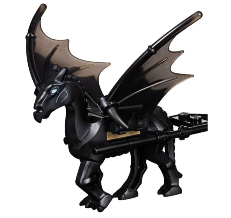 Lego Skeletal Horse Thestral 75951 with Wings Swept Back Animal Minifigure