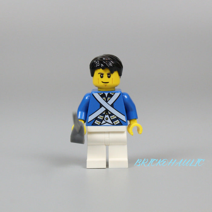 Lego Bluecoat Soldier 6, 40158 Cheek Lines Black Hair Pirates III Minifigure