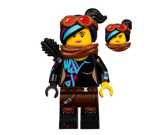 Lego Lucy Wyldstyle 70829 70840 Black Quiver The LEGO Movie 2 Minifigure