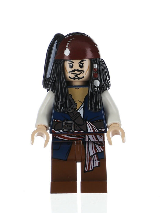 Lego Captain Jack Sparrow 4192 4191 4183 Pirates of the Caribbean Minifigure