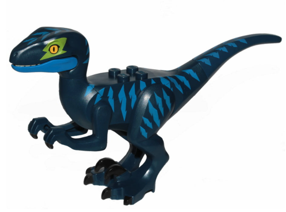 Lego Raptor Velociraptor 70835 Lime Eye Patch The Lego Movie 2 Dinosaur