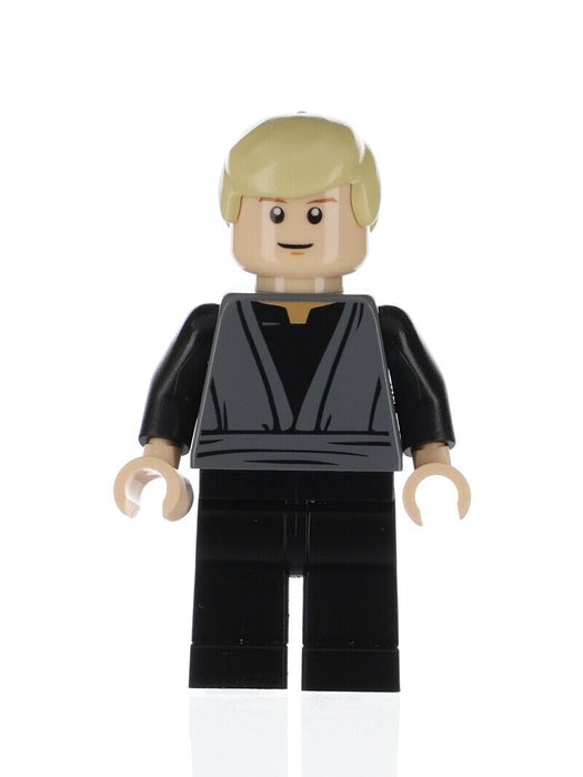 Lego Luke Skywalker 9496 Dark Bluish Gray Jedi Robe Star Wars Minifigure