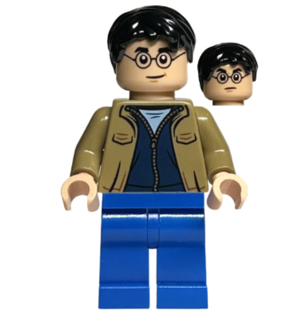 Lego Harry Potter 76413 Dark Tan Jacket Blue Legs Harry Potter Minifigure