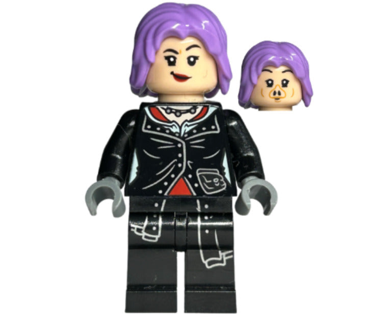 Lego Nymphadora Tonks 76408 Medium Lavender Hair Harry Potter Minifigure