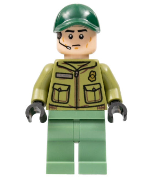 Lego Wildlife Guard 76944 Dominion Jurassic World Minifigure