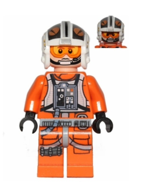 Lego Theron Nett 75032 Rebel Pilot X-wing Star Wars Minifigure