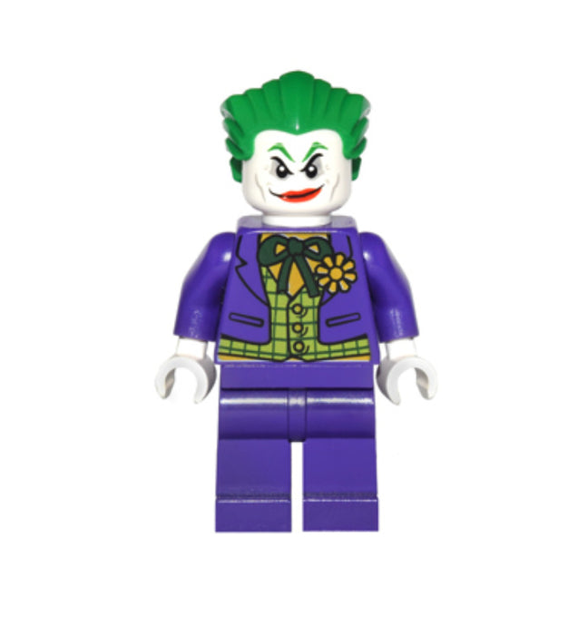 Lego The Joker Lime Vest 6857 6863 10672 30303 Super Heroes Batman II Minifigure