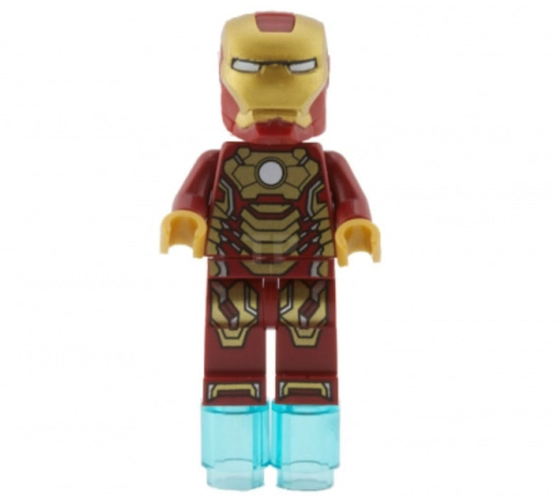 Lego Iron Man Mark 42 Armor 76007 (Plain White Head) Super Heroes Minifigure