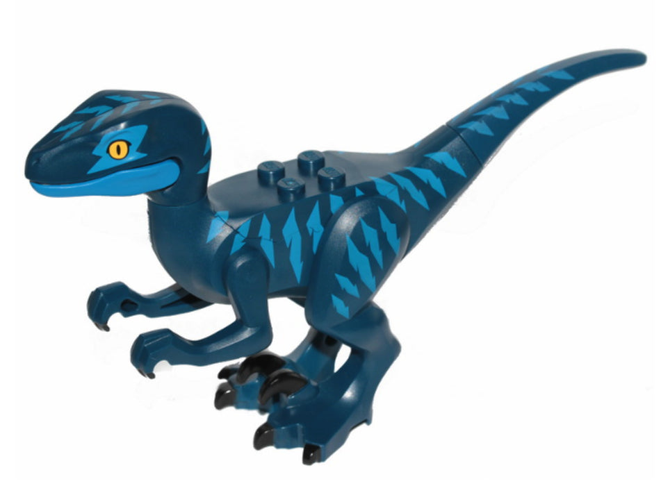 Lego Raptor Velociraptor 70835 70826 Blue Markings The Lego Movie 2 Dinosaur