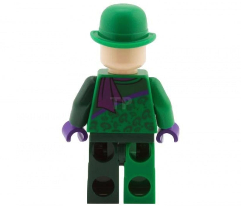 Lego The Riddler 76012 Dark Green Zipper Outfit Super Heroes Minifigure