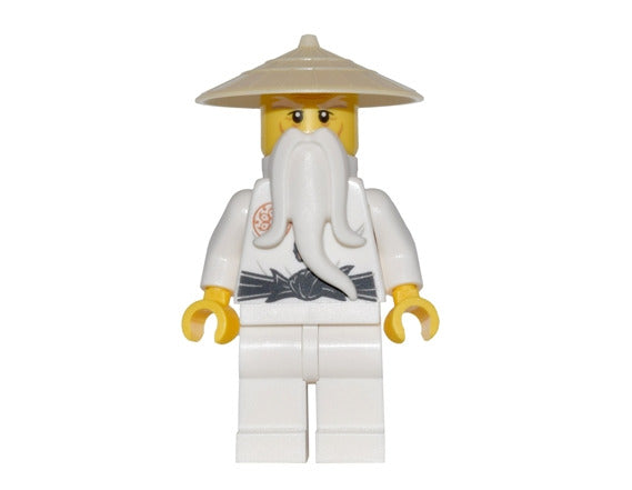 Lego Sensei Wu 70626 Tan Hat Ninjago Minifigure