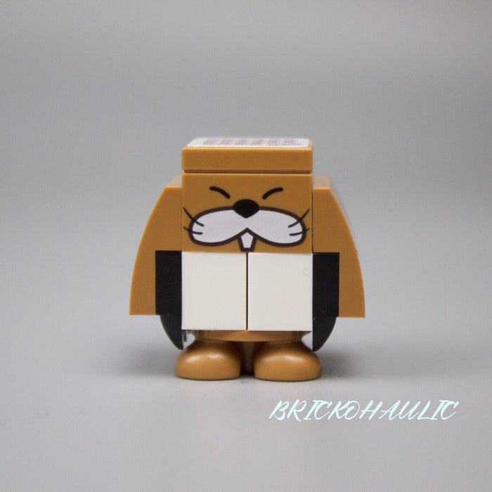 Lego Monty Mole - Face on 2 x 2 Brick 71363 40414 Super Mario Minifigure