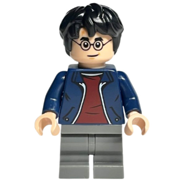 Lego Harry Potter 76405 Dark Blue Jacket Dark Red Shirt Harry Potter Minifigure