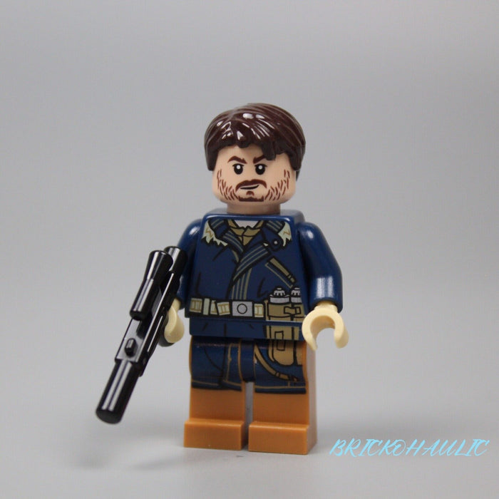 Lego Cassian Andor (Dark Blue Coat) 75155 Rogue One Star Wars Minifigure