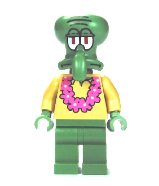 Lego Squidward 3818 Pink Lei SpongeBob SquarePants Minifigure