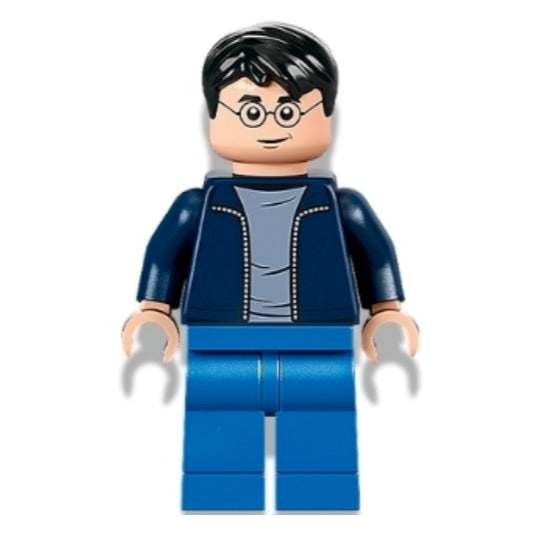 Lego Harry Potter 76408 Dark Blue Open Jacket Blue Legs Harry Potter Minifigure