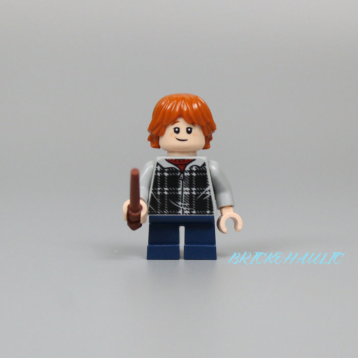 Lego Ron Weasley 75955 75950 Plaid Hoodie Harry Potter Minifigure