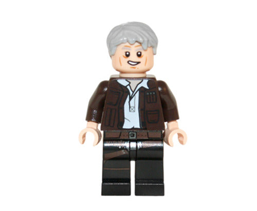 Lego Han Solo 75105 Old Lopsided Grin Episode 7 Star Wars Minifigure