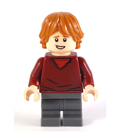 Lego Ron Weasley 75947 Dark Red Sweater Harry Potter Minifigure