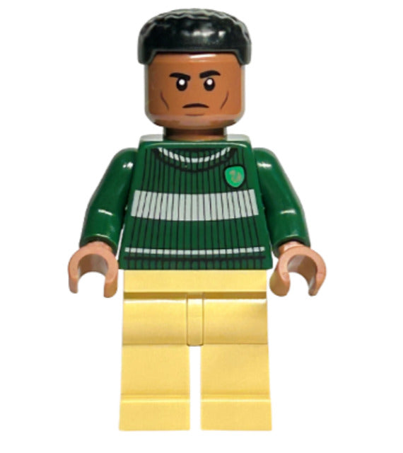 Lego Blaise Zabini 76410 Dark Green Slytherin Sweater Harry Potter Minifigure