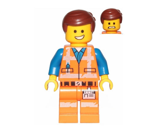 Lego Emmet 70840 70829 70823 Worn Uniform The LEGO Movie 2 Minifigure