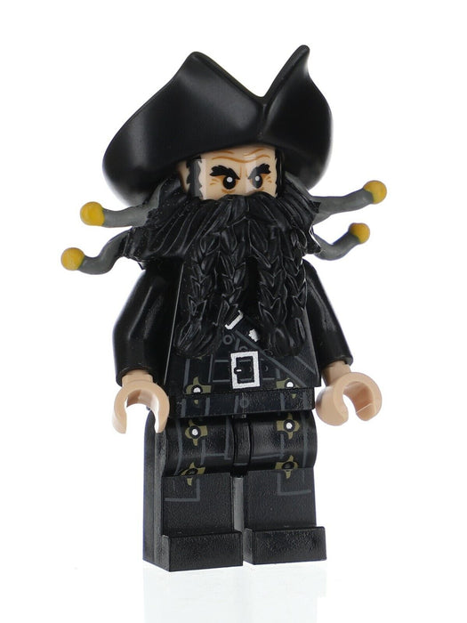 Lego Blackbeard 4192 4195 Pirates of the Caribbean Minifigure