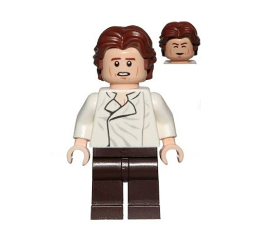 Lego Han Solo 75222 75174 Wavy Hair Episode 4/5/6 Star Wars Minifigure