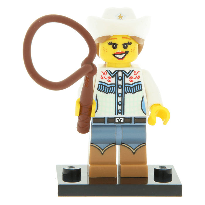 Lego Cowgirl 8833 Collectible Series 8 Minifigures