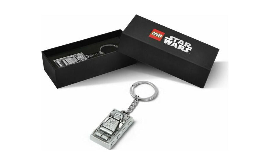 Lego Han Solo in Carbonite Key Chain (Metal) 5006363 Star Wars Episode 4/5/6