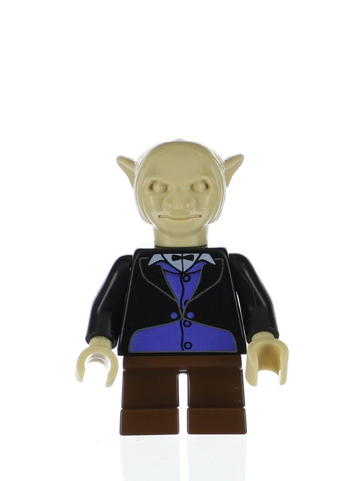 Lego Goblin 4714 Black Torso Sorcerer's Stone Harry Potter Minifigure